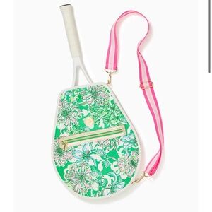 Lilly Pulitzer Tennis Cover in Spearmint Blossom Views